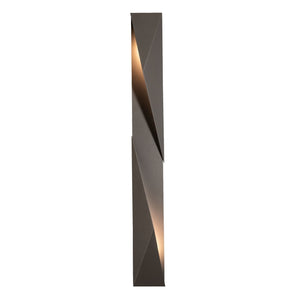 Hubbardton Forge - 302044-SKT-RGT-78 - Two Light Outdoor Wall Sconce - Carbon - Coastal Burnished Steel