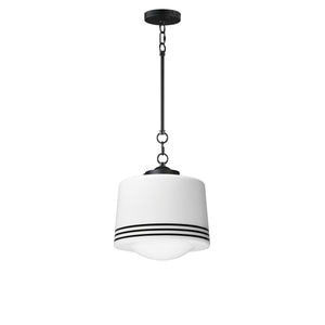 Maxim - 21532WTBK - One Light Pendant - Eureka - Black