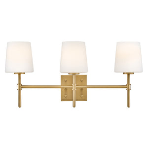Hinkley - 56953LCB - LED Vanity - Saunders - Lacquered Brass