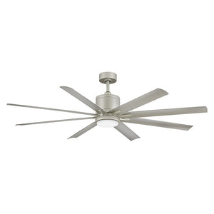 Hinkley - 907166FBN-LWD - 66" LED Smart Fan - Vantage - Brushed Nickel