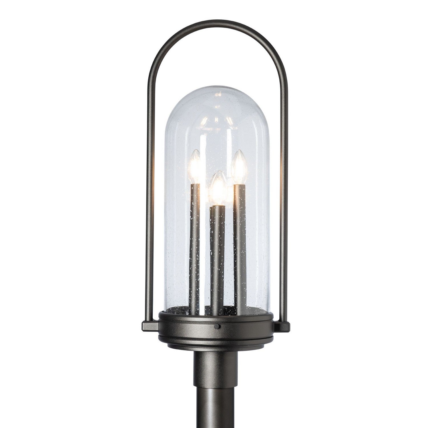 Hubbardton Forge - 345213-SKT-80-II0826 - Davis Post Light - Davis - Coastal Black