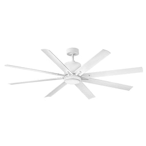 Hinkley - 907166FMW-LWD - 66" LED Smart Fan - Vantage - Matte White