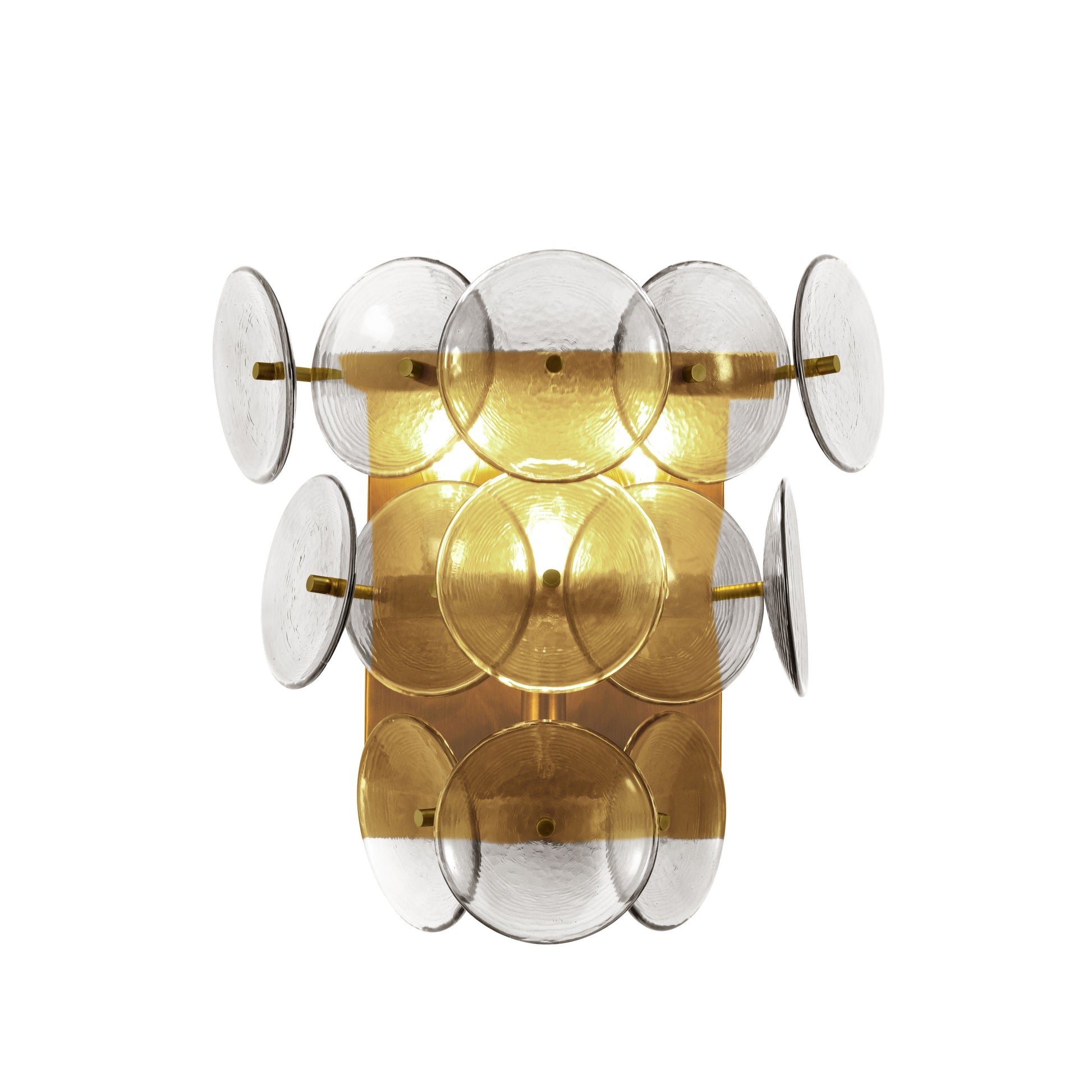 Maxim - 21820TCWBR - Three LIght Wall Sconce - Loren - Weathered Brass