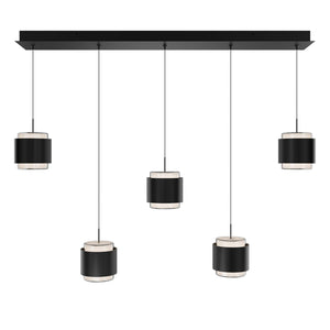 W.A.C. Lighting - PD-68905L-BK - LED Chandelier - Banded - Black