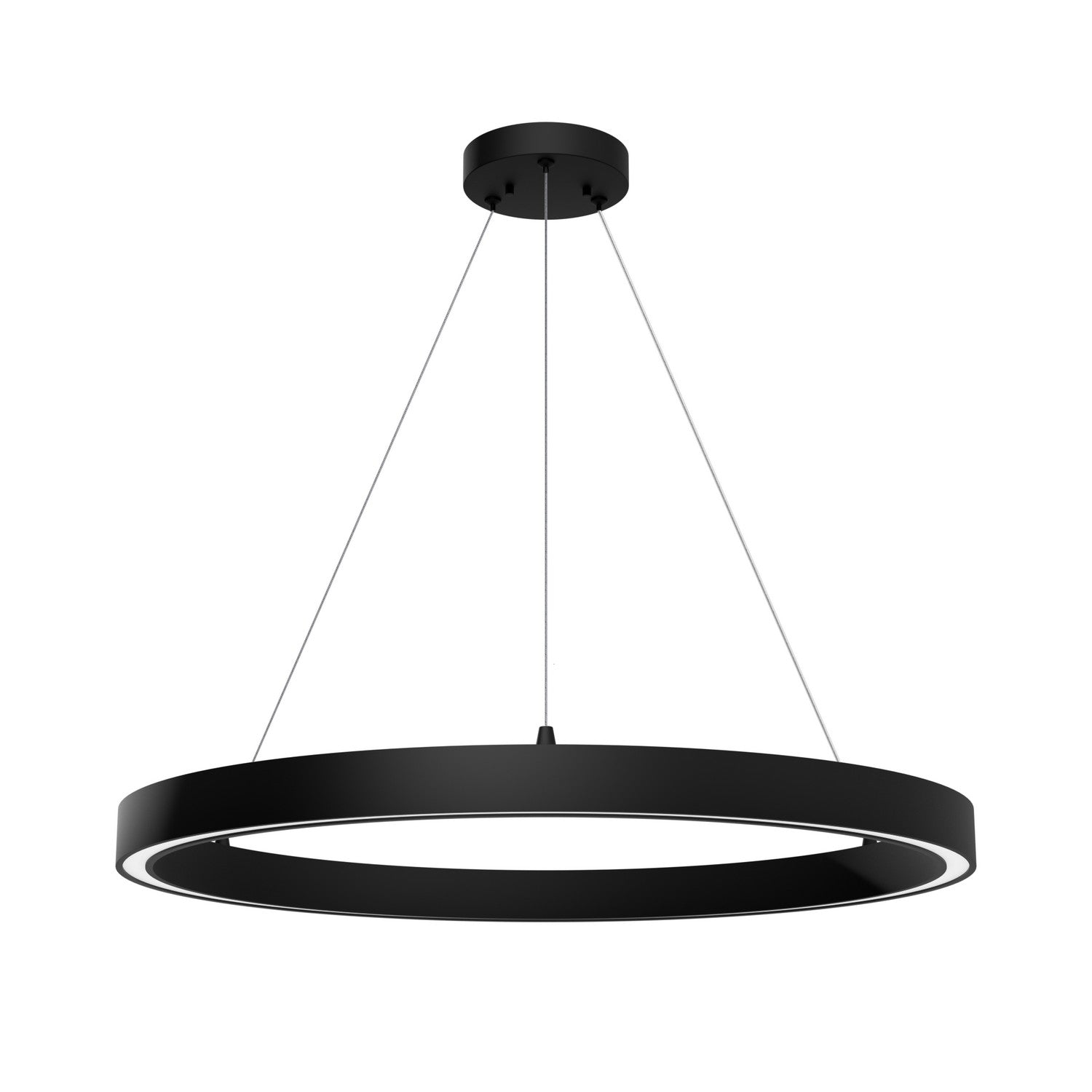 Hunter - 13120 - LED Chandelier - Canoga - Matte Black