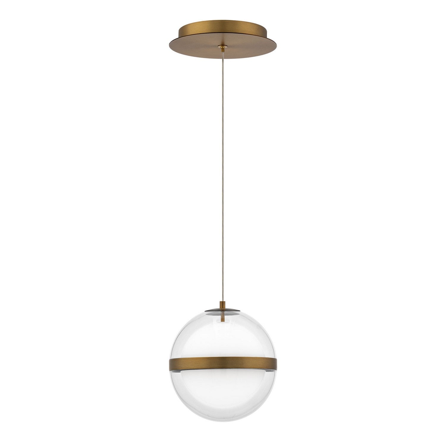 W.A.C. Lighting - PD-77506-30-AB - LED Pendant - Cyllindra - Aged Brass
