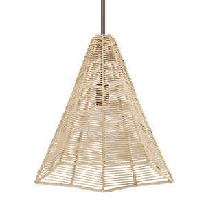 Hunter - 48090 - One Light Pendant - Comet - Matte Bronze