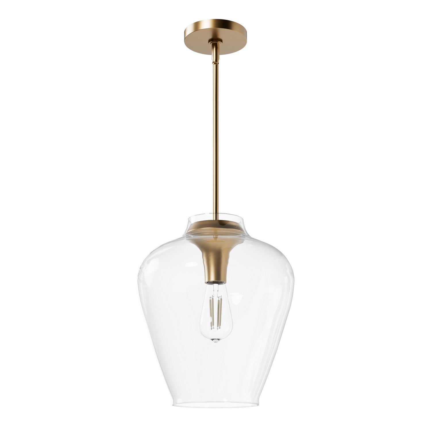 Hunter - 49012 - One Light Pendant - Vidria - Alturas Gold