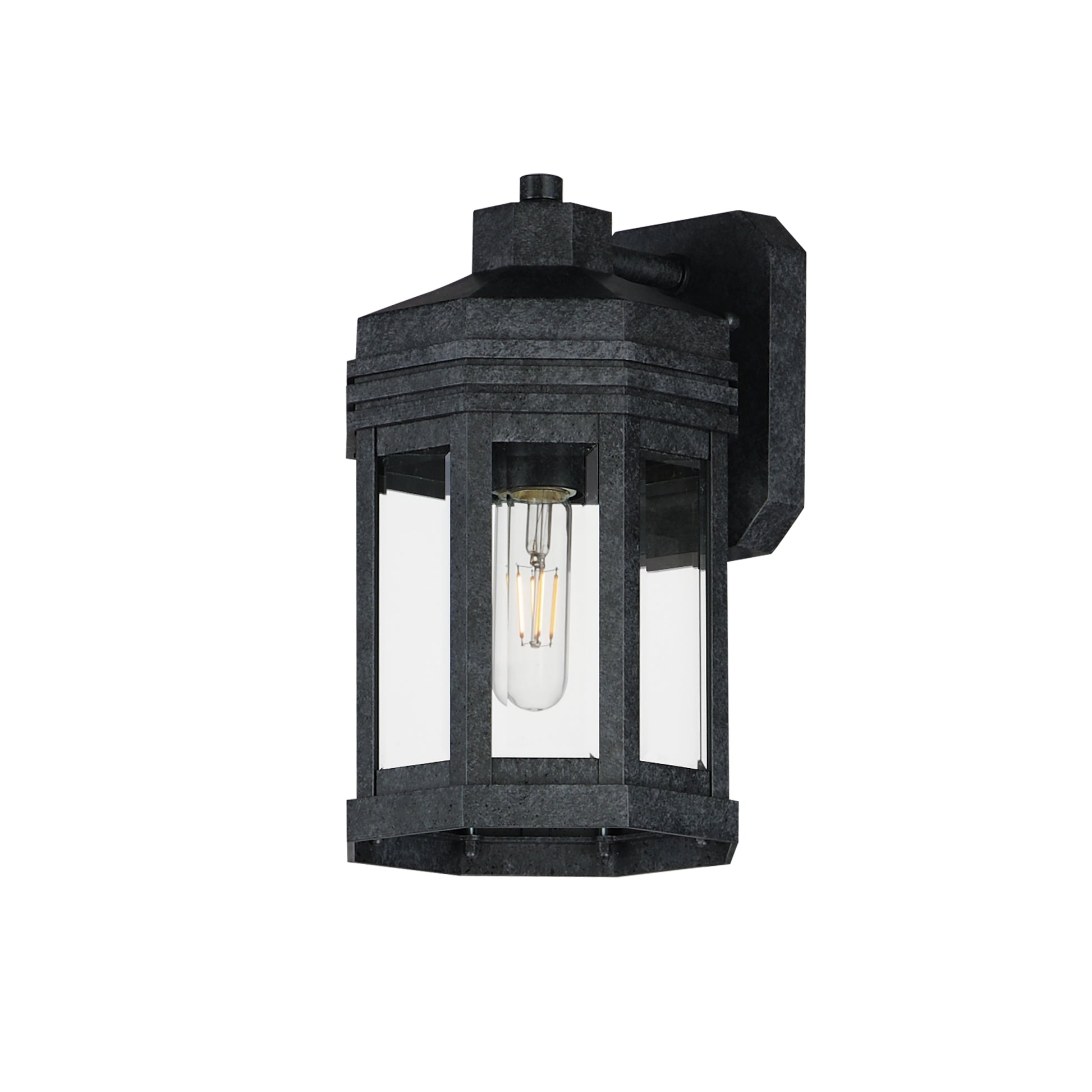 Maxim - 30221CLBKP - One Light Outdoor Wall Sconce - Wright - Black Patina