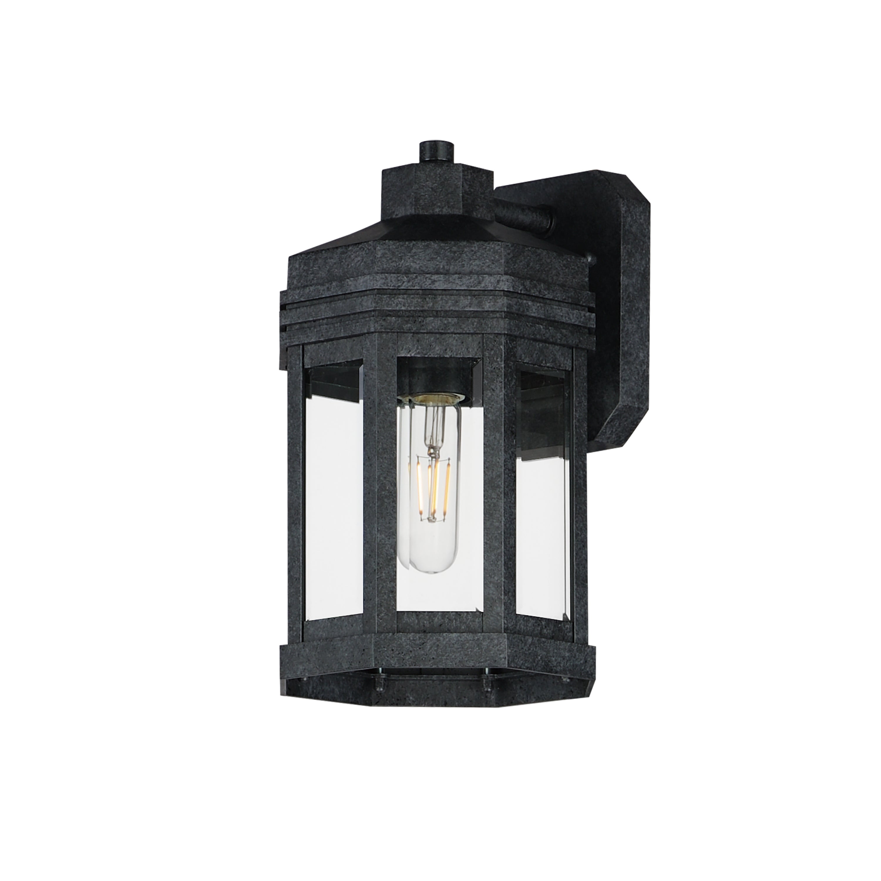 Maxim - 30221CLBKP - One Light Outdoor Wall Sconce - Wright - Black Patina