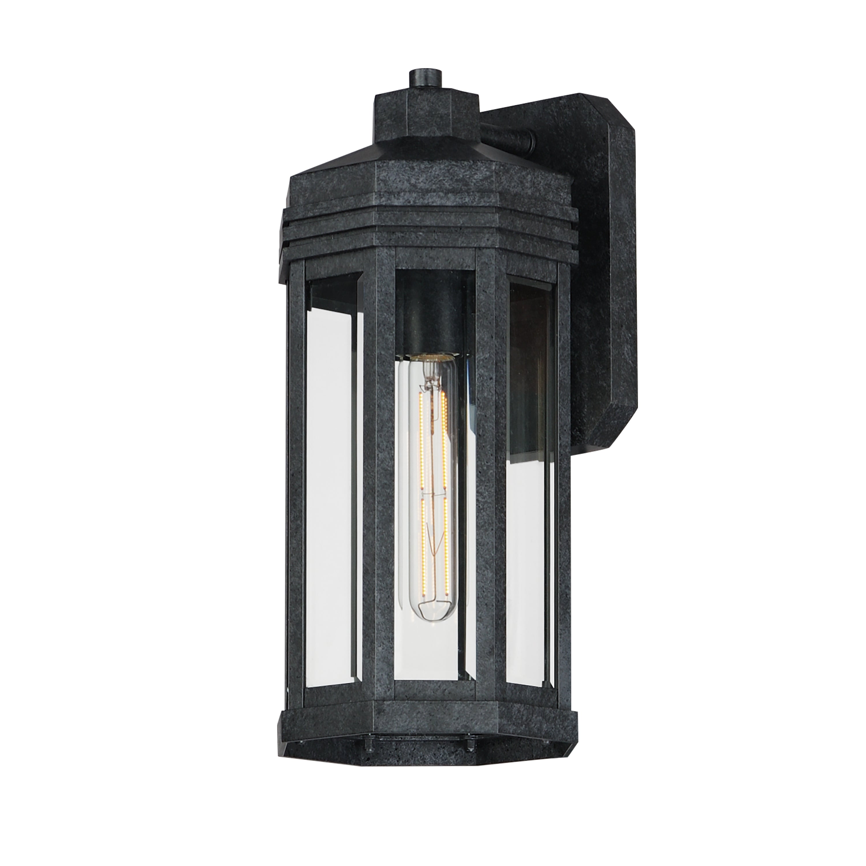 Maxim - 30222CLBKP - One Light Outdoor Wall Sconce - Wright - Black Patina