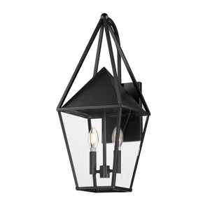 Maxim - 3166CLBK - Two Light Outdoor Wall Sconce - Bavaria - Black