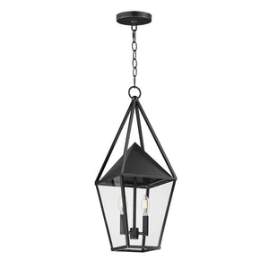 Maxim - 3168CLBK - Two Light Outdoor Pendant - Bavaria - Black
