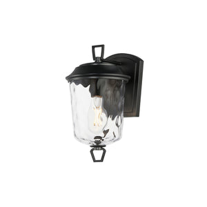Maxim - 34211WGDBZ - One Light Outdoor Wall Sconce - Prescott - Dark Bronze