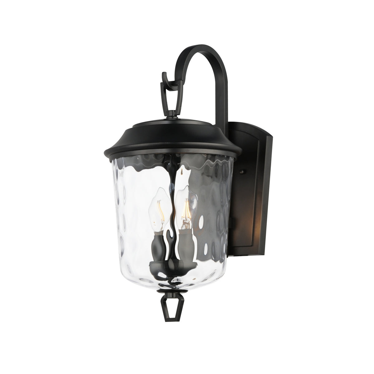 Maxim - 34212WGDBZ - Two Light Outdoor Wall Sconce - Prescott - Dark Bronze