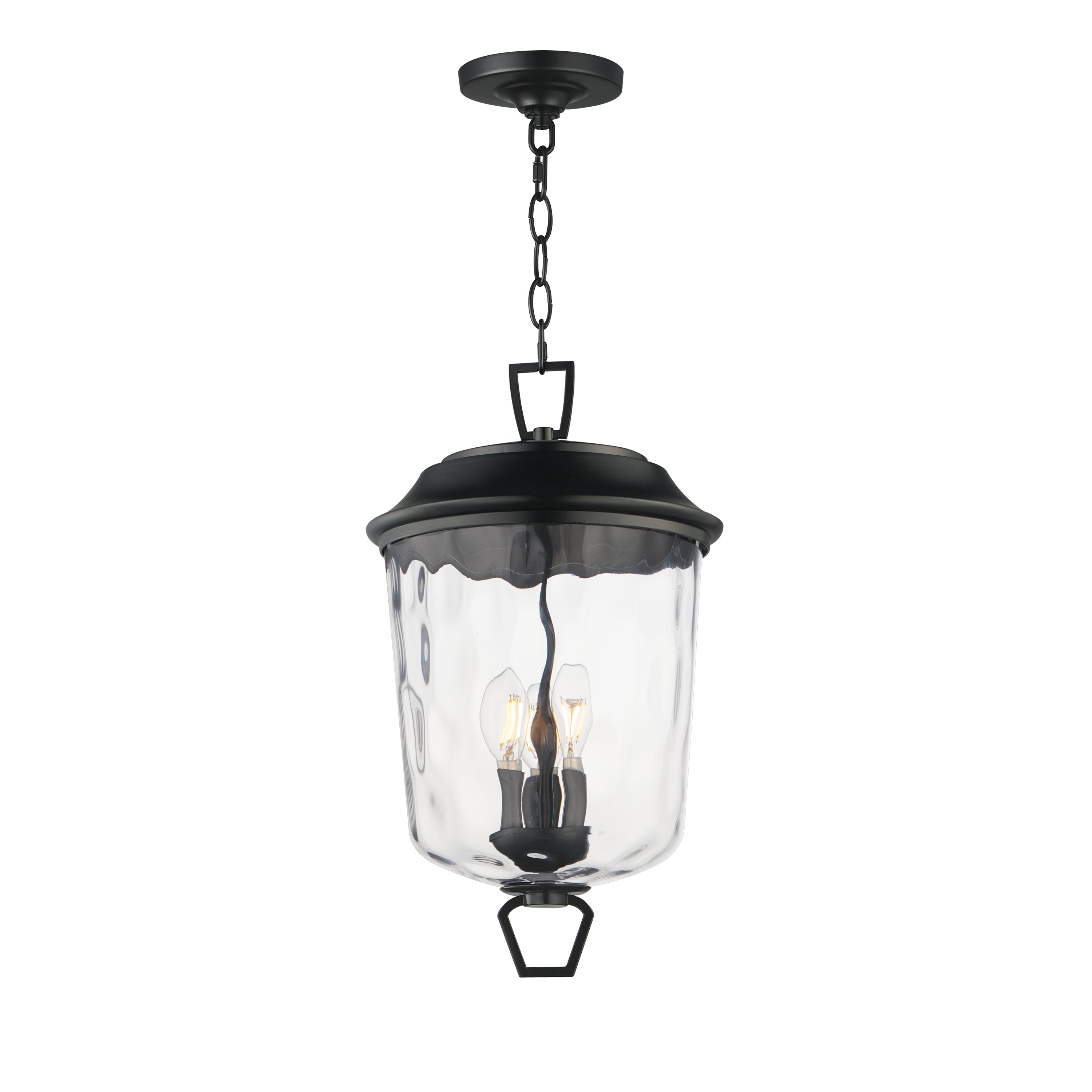 Maxim - 34213WGDBZ - Three Light Outdoor Pendant - Prescott - Dark Bronze