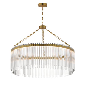 Maxim - 38423CLNAB - LED Pendant - Jolie - Natural Aged Brass
