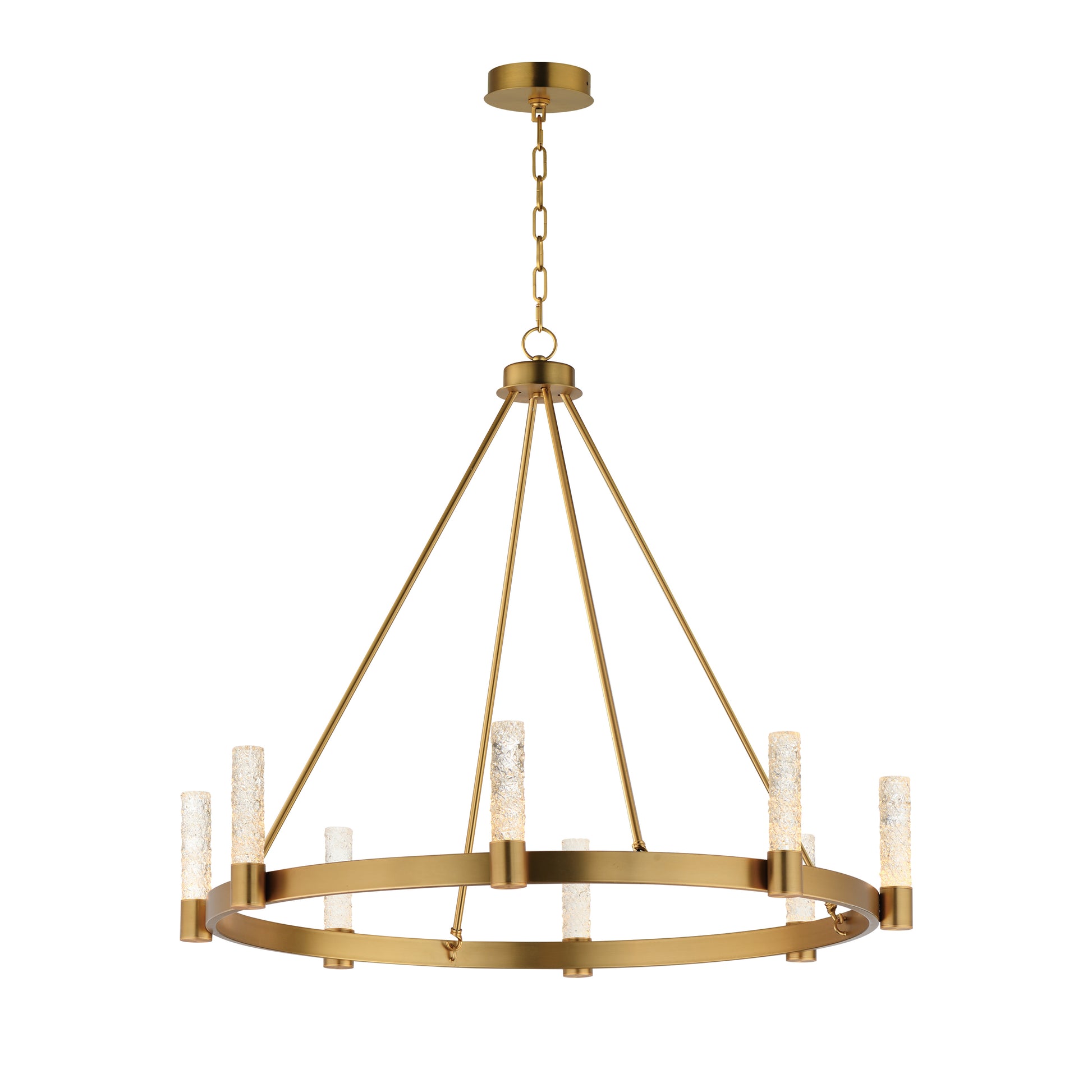 Maxim - 38446IBNAB - LED Chandelier - Duchess - Natural Aged Brass