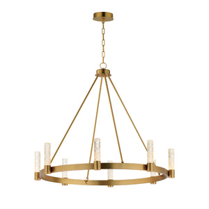 Maxim - 38446IBNAB - LED Chandelier - Duchess - Natural Aged Brass