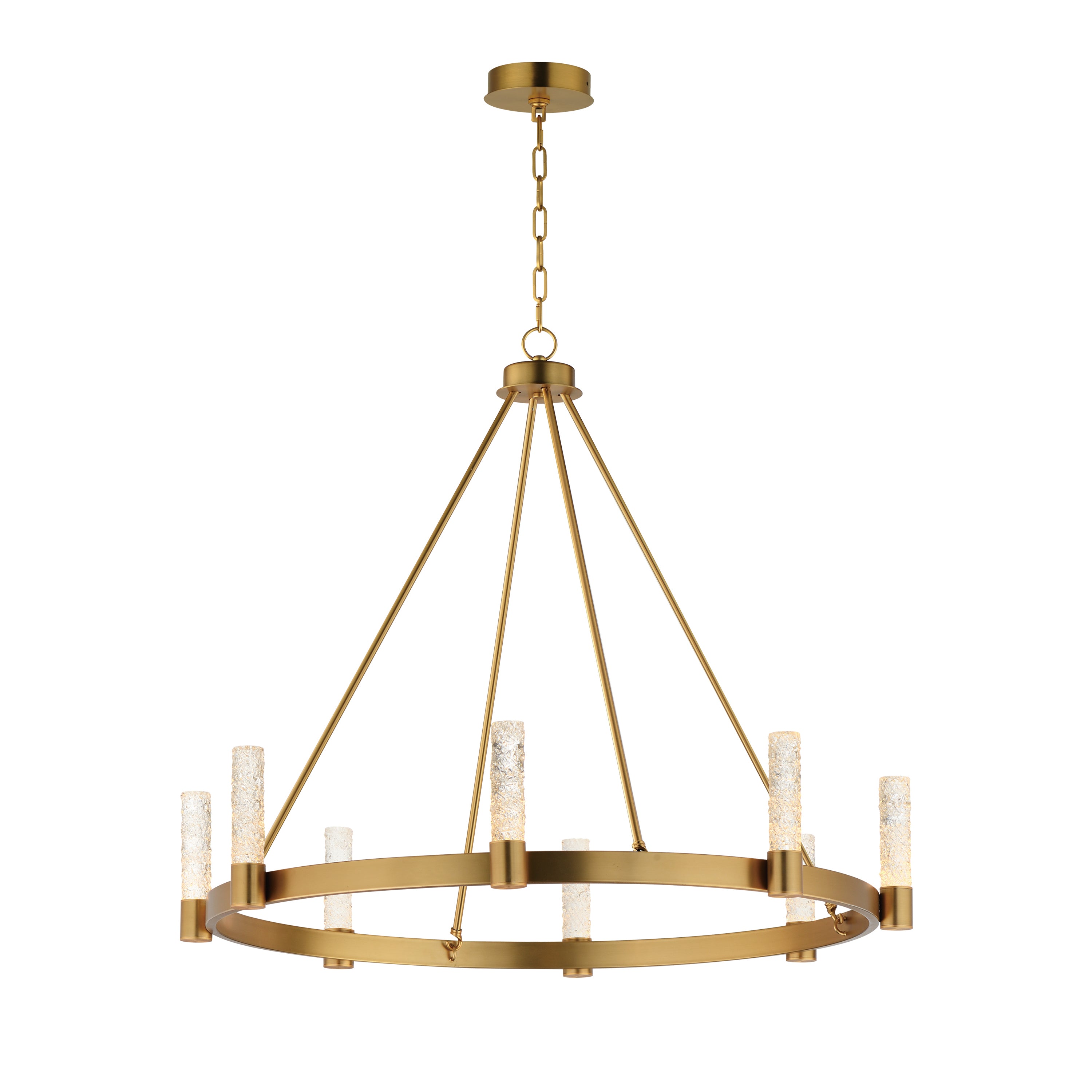 Maxim - 38446IBNAB - LED Chandelier - Duchess - Natural Aged Brass