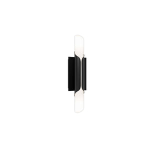 W.A.C. Lighting - WS-95518-30-BK - LED Wall Sconce - Wrappe - Black