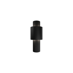 W.A.C. Lighting - WS-W32514-30-BK - LED Outdoor Wall Sconce - Piston - Black