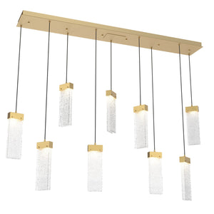 Hammerton Studio - PLB0042-09-GB-CR-C01-L3 - LED Pendant - Parallel - Gilded Brass