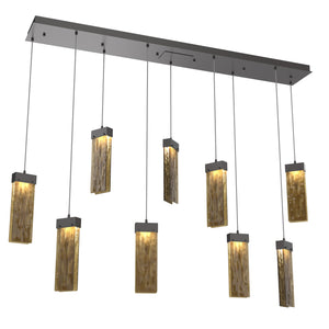 Hammerton Studio - PLB0042-09-GP-BG-C01-L3 - LED Pendant - Parallel - Graphite