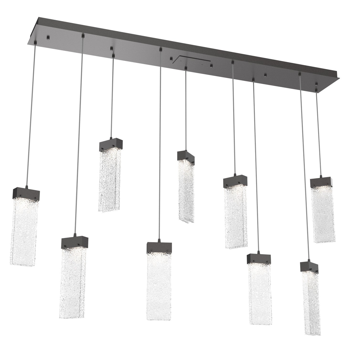 Hammerton Studio - PLB0042-09-GP-CR-C01-L3 - LED Pendant - Parallel - Graphite