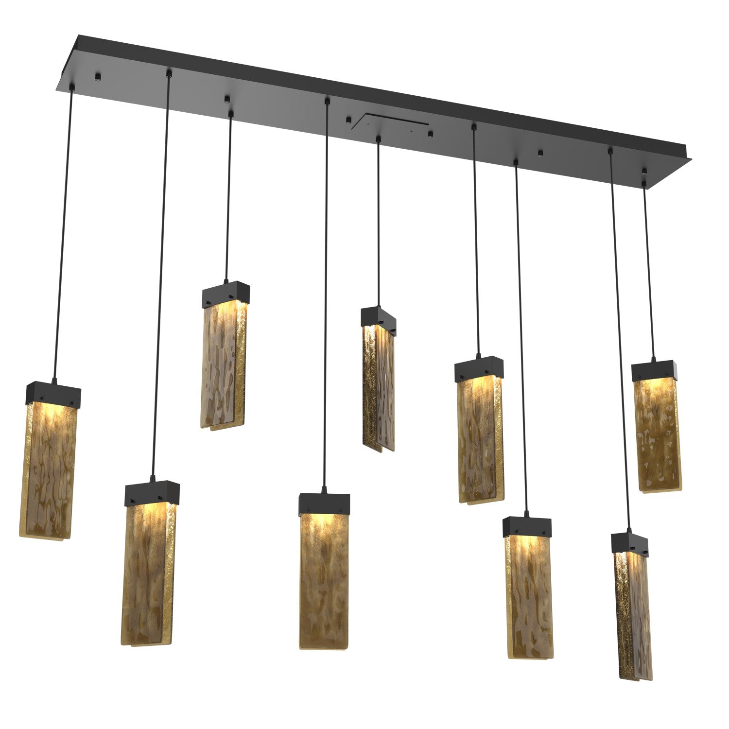 Hammerton Studio - PLB0042-09-MB-BG-C01-L3 - LED Pendant - Parallel - Matte Black