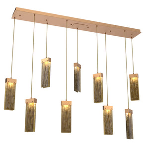 Hammerton Studio - PLB0042-09-NB-BG-C01-L1 - LED Pendant - Parallel - Novel Brass