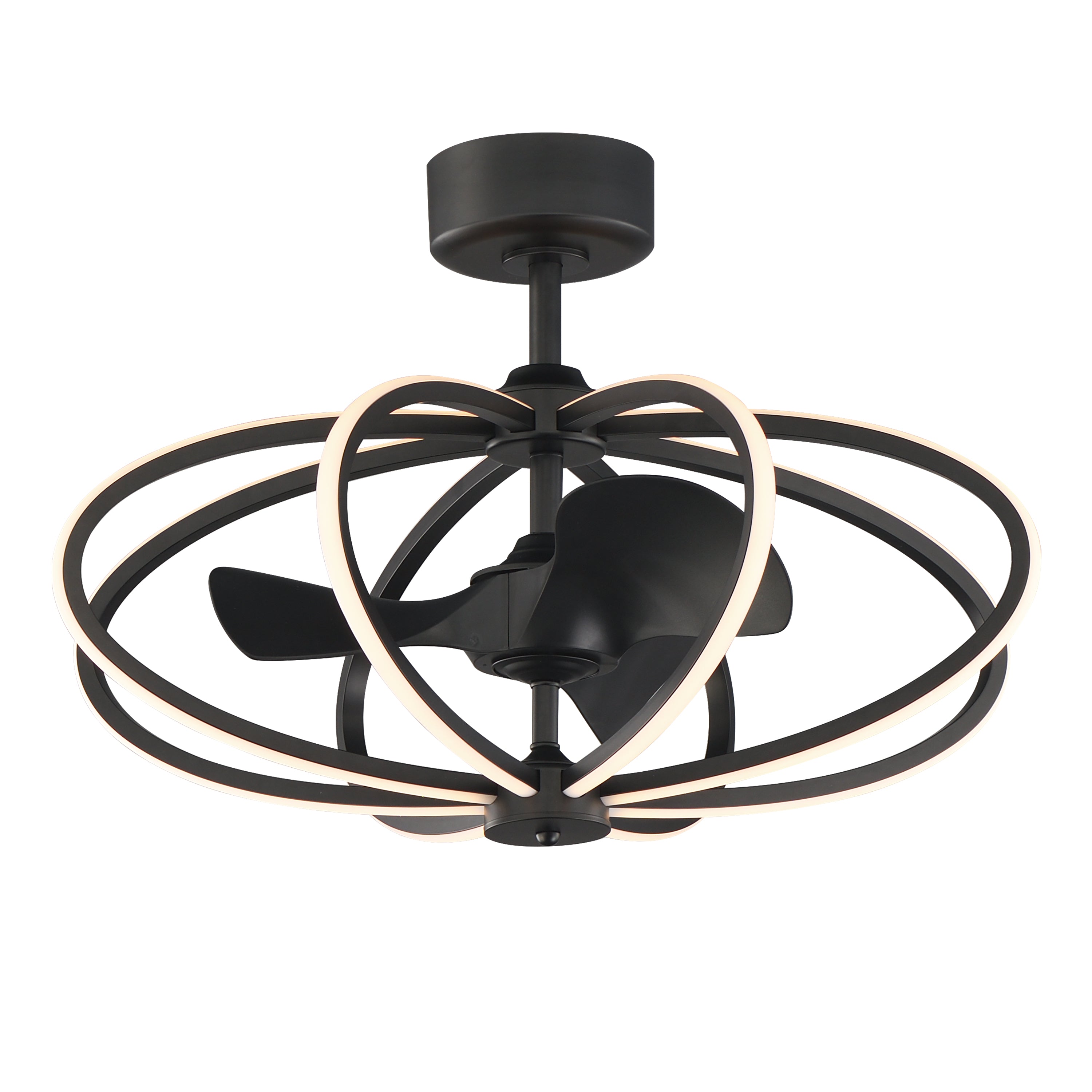 Maxim - 61005BK - LED Fandelight - Solstice - Black