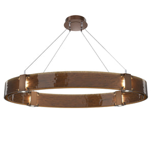 Hammerton Studio - PLB0042-44-BB-BG-CA1-L1 - LED Chandelier - Parallel - Burnished Bronze