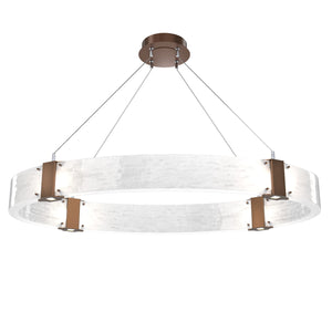 Hammerton Studio - PLB0042-44-BB-CG-CA1-L1 - LED Chandelier - Parallel - Burnished Bronze