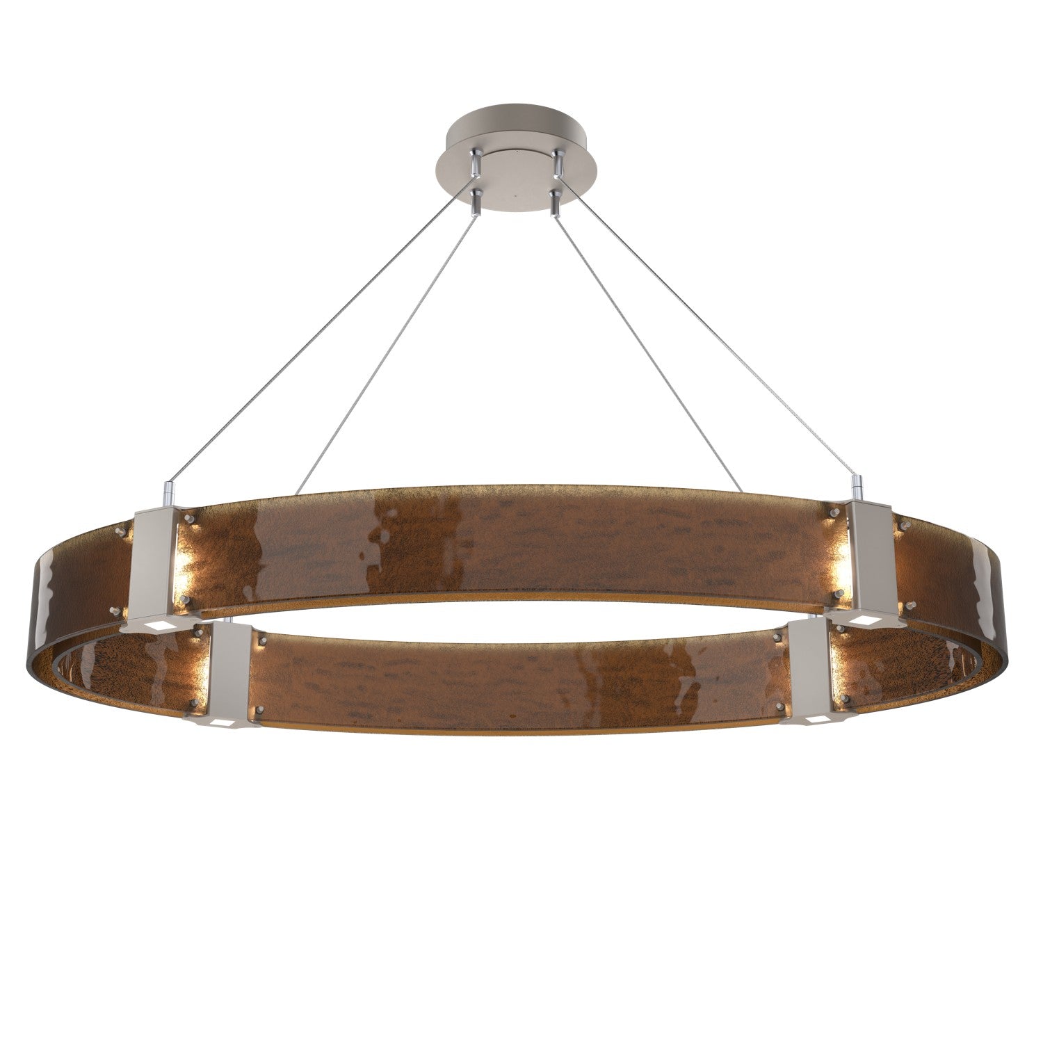 Hammerton Studio - PLB0042-44-BS-BG-CA1-L1 - LED Chandelier - Parallel - Beige Silver