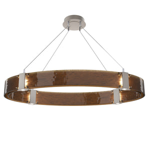 Hammerton Studio - PLB0042-44-BS-BG-CA1-L3 - LED Chandelier - Parallel - Beige Silver