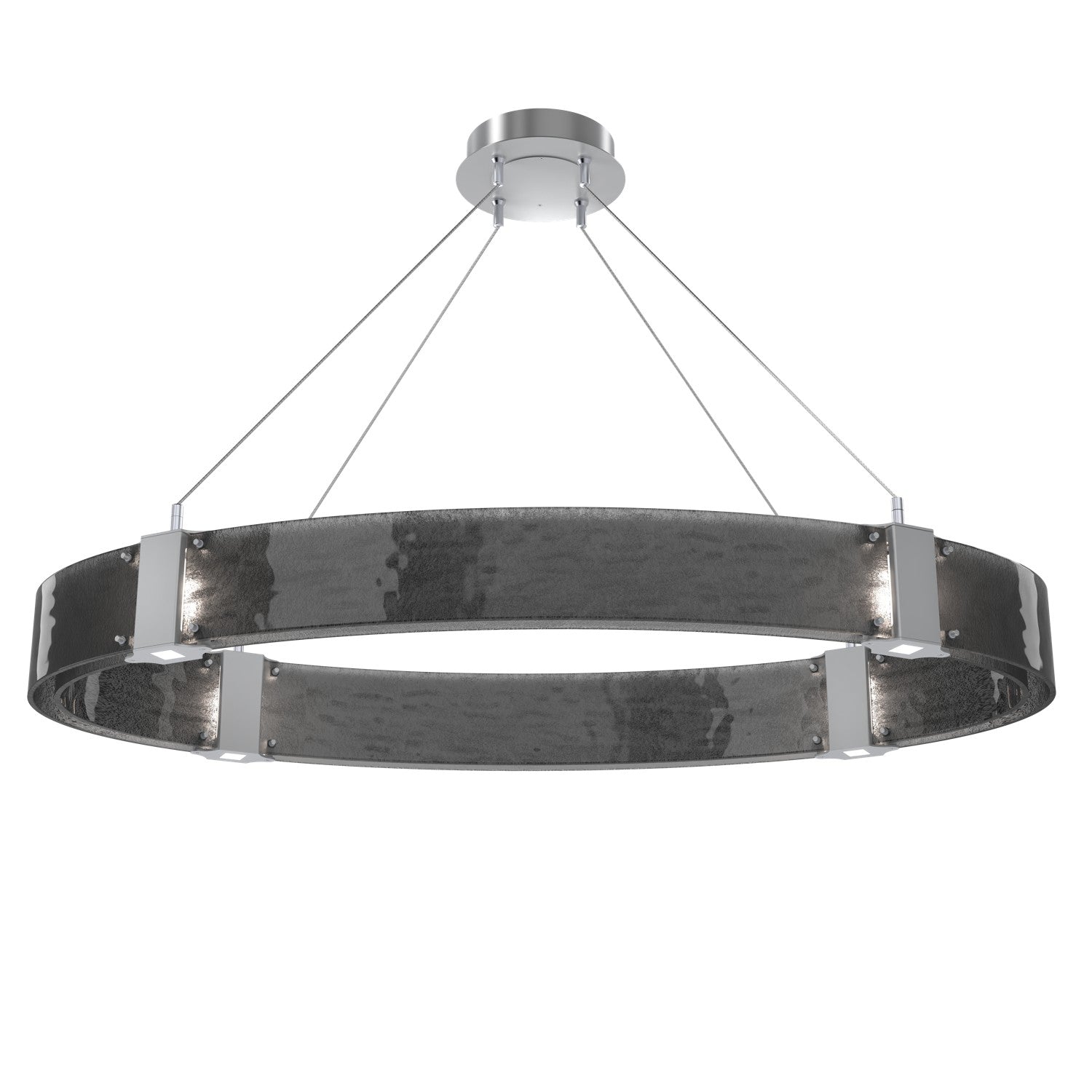 Hammerton Studio - PLB0042-44-CS-SG-CA1-L1 - LED Chandelier - Parallel - Classic Silver