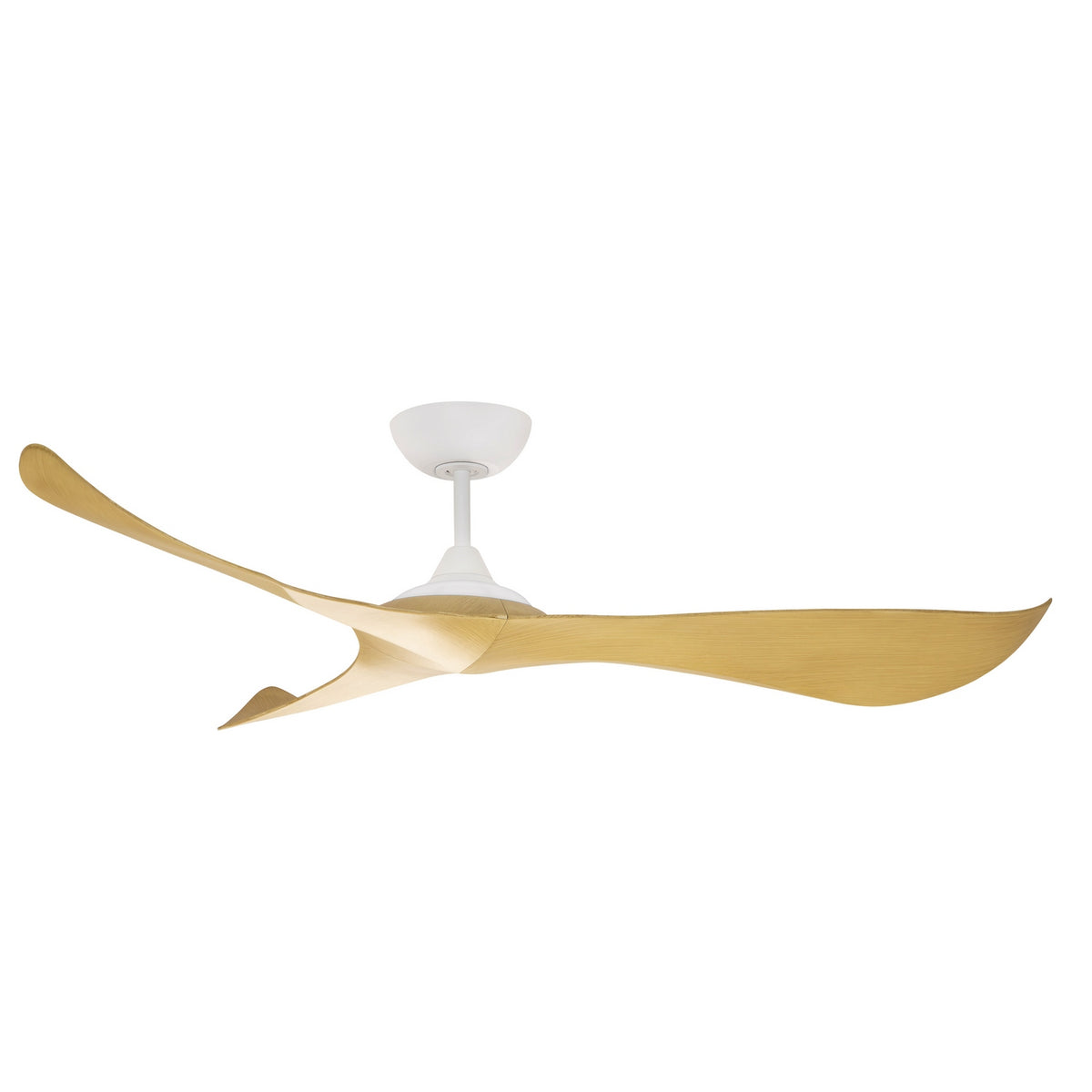 Maxim - 88754MWTK - 56" Ceiling Fan - Keanu - Matte White / Teak