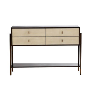 Arteriors - 5701 - Console - Nora - Brindle Eucalyptus Veneer