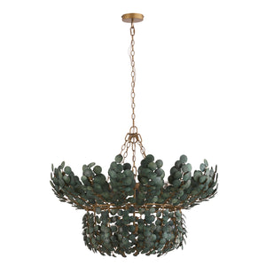 Arteriors - DMS14 - Chandelier - Bilal - EucalyptusÂ Coconut Shell