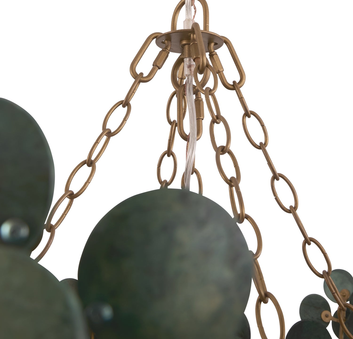 Arteriors - DMS14 - Chandelier - Bilal - EucalyptusÂ Coconut Shell