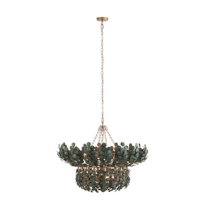 Arteriors - DMS14 - Chandelier - Bilal - EucalyptusÂ Coconut Shell