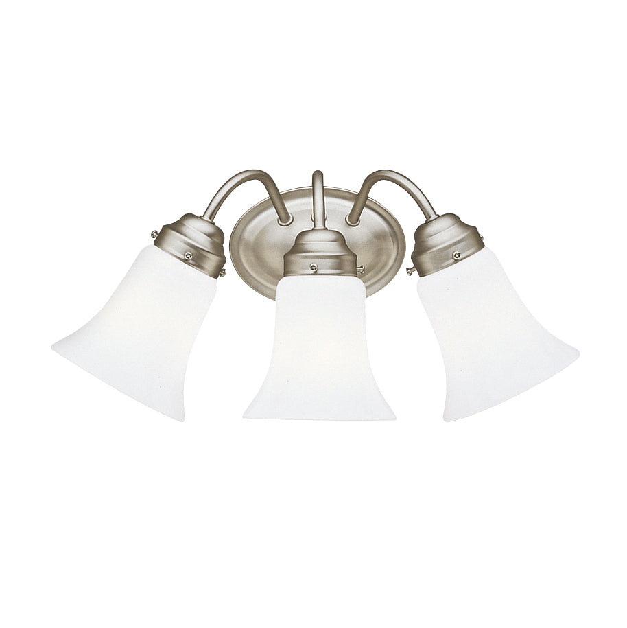 Kichler - 6123NI - Three Light Bath - Brushed Nickel