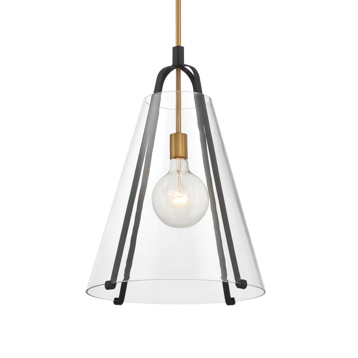 Minka-Lavery - 131-782 - One Light Pendant - Paxos - Legacy Brass