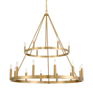 Minka-Lavery - 1717-894 - 18 Light Chandelier - Dutton - Signature Brass