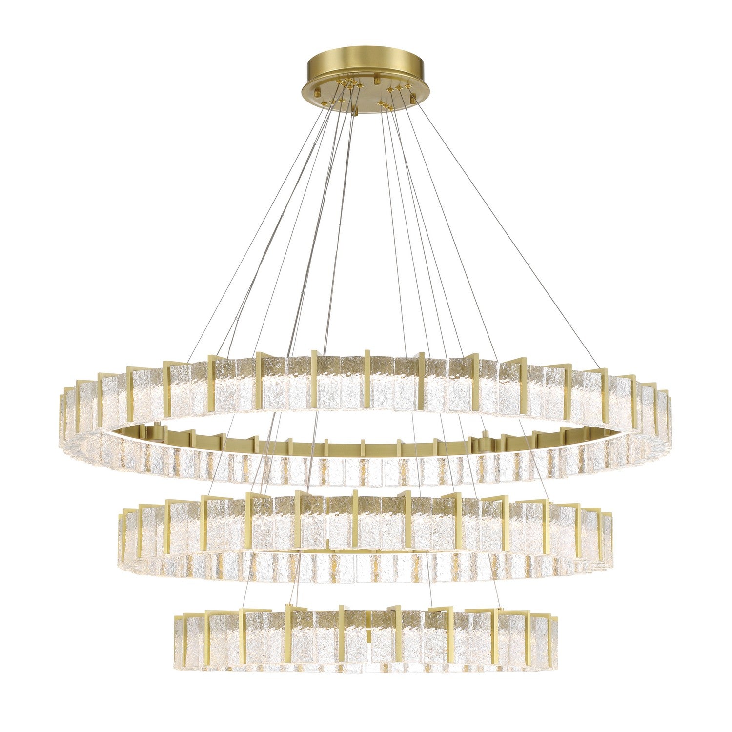 Minka-Lavery - 2410-695-L - LED Chandelier - Sevryn - Soft Brass