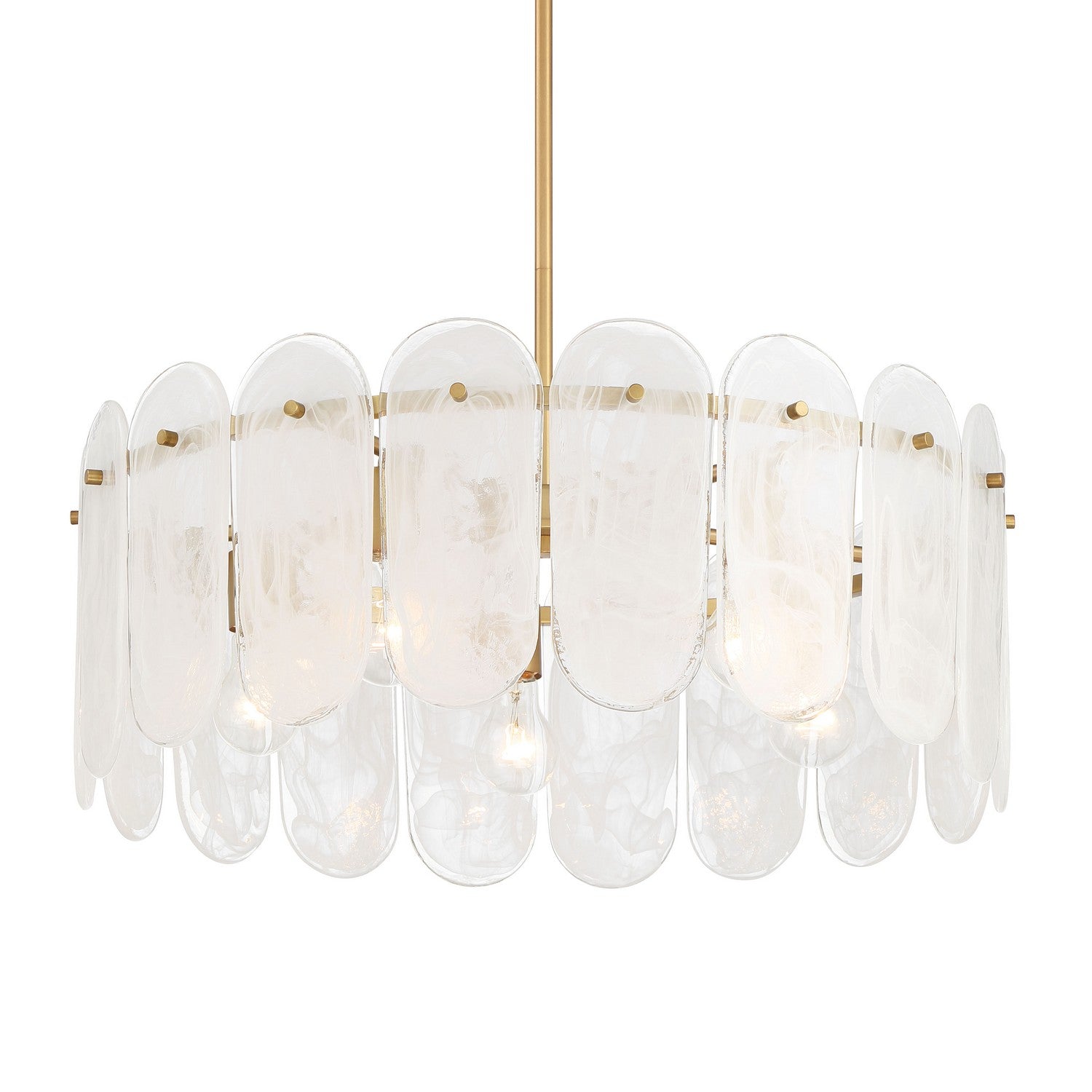 Minka-Lavery - 2595-732 - Five Light Pendant - Oldmill - Legacy Brass