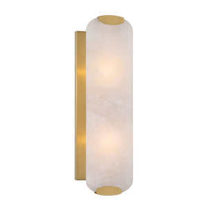 Minka-Lavery - 2602-732 - Two Light Wall Sconce - Glowstone - Legacy Brass