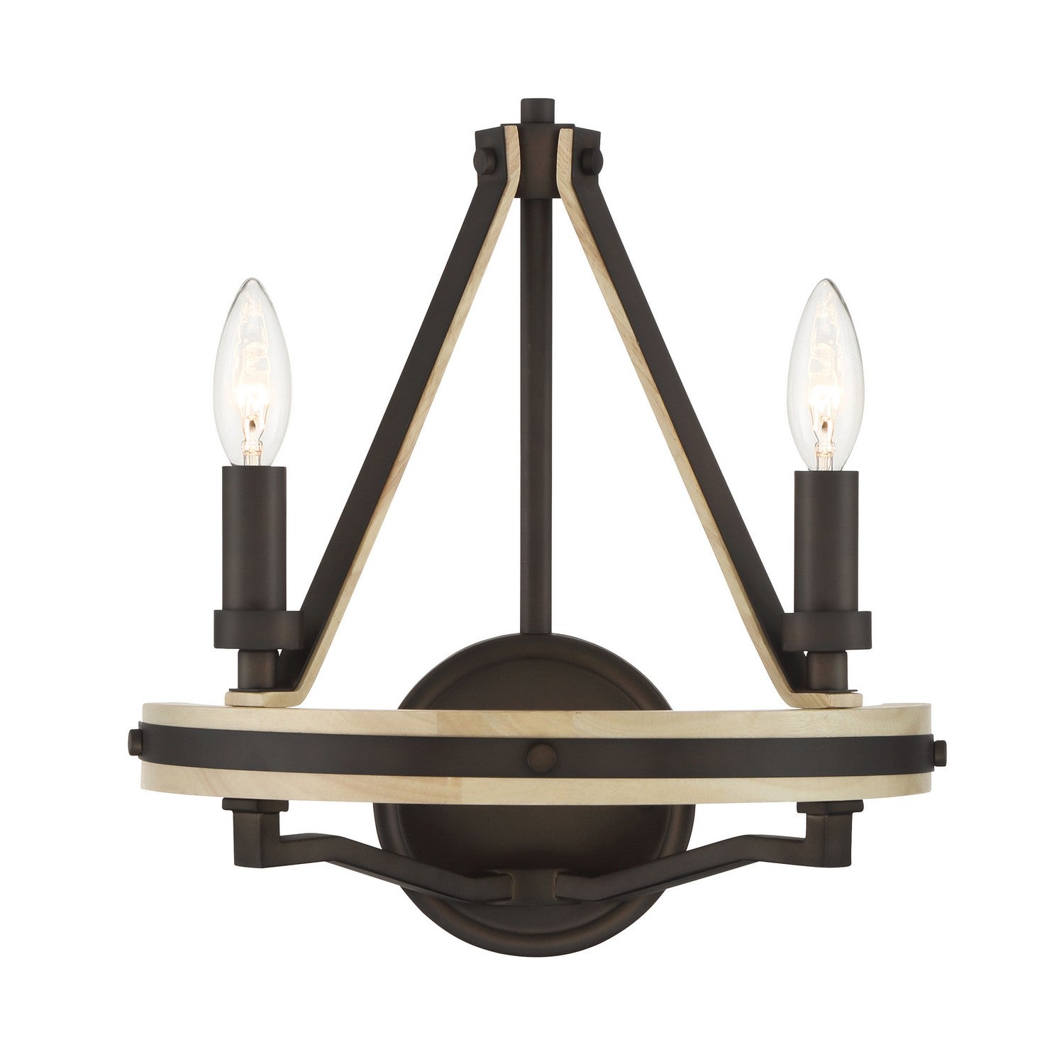 Minka-Lavery - 2622-860 - Two Light Wall Sconce - Sonoma - Dark Bronze