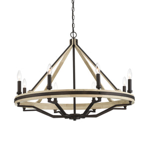 Minka-Lavery - 2628-860 - Eight Light Chandelier - Sonoma - Dark Bronze